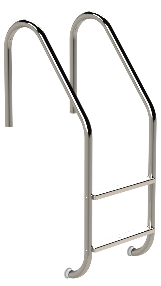 Eichenwald Poolleiter Modell 05 Marina Beckentiefe 780mm 2 Stufen