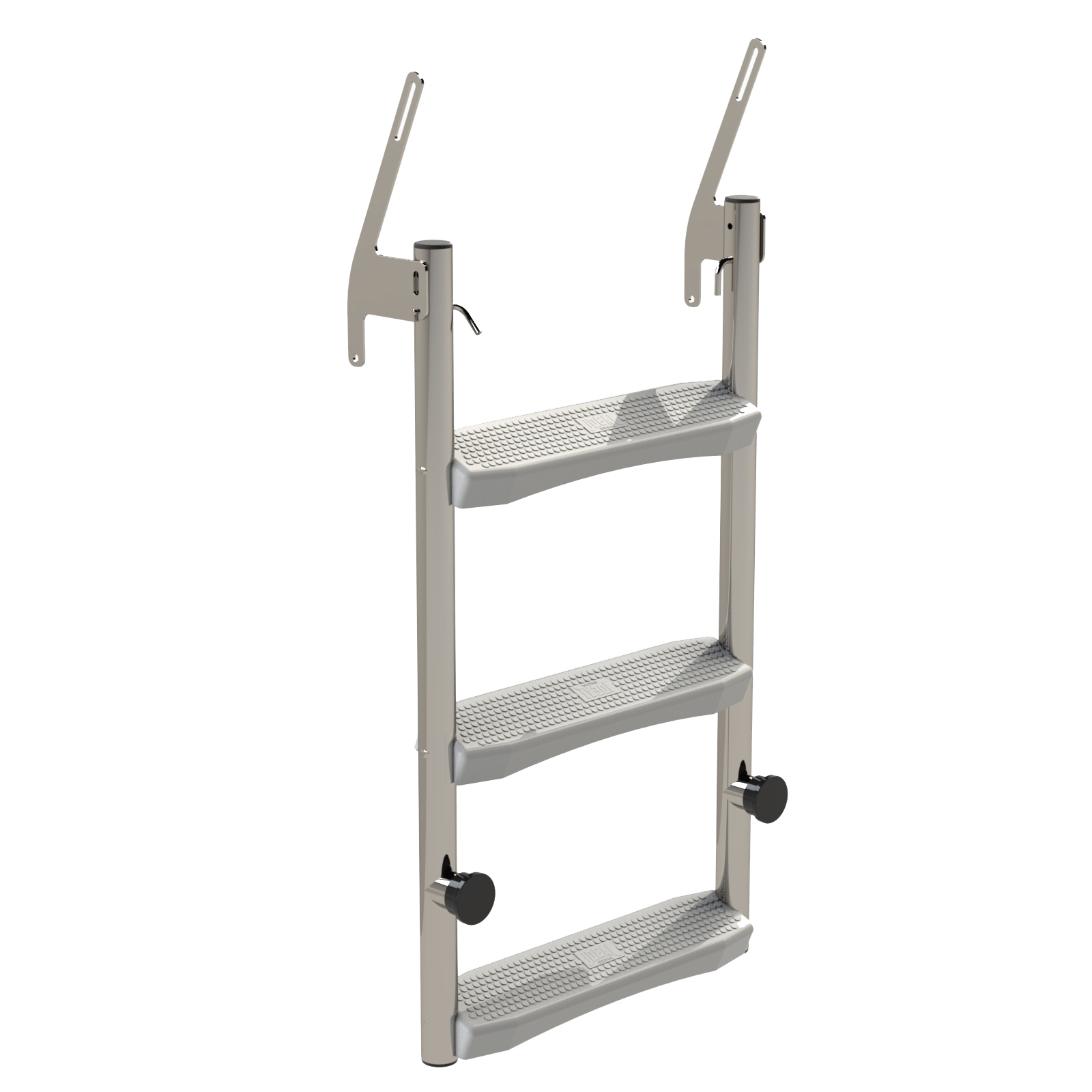 Eichenwald Poolleiter Umrüstzsatz Klappsicherung für Hochbeckenleiter 3 Stufen