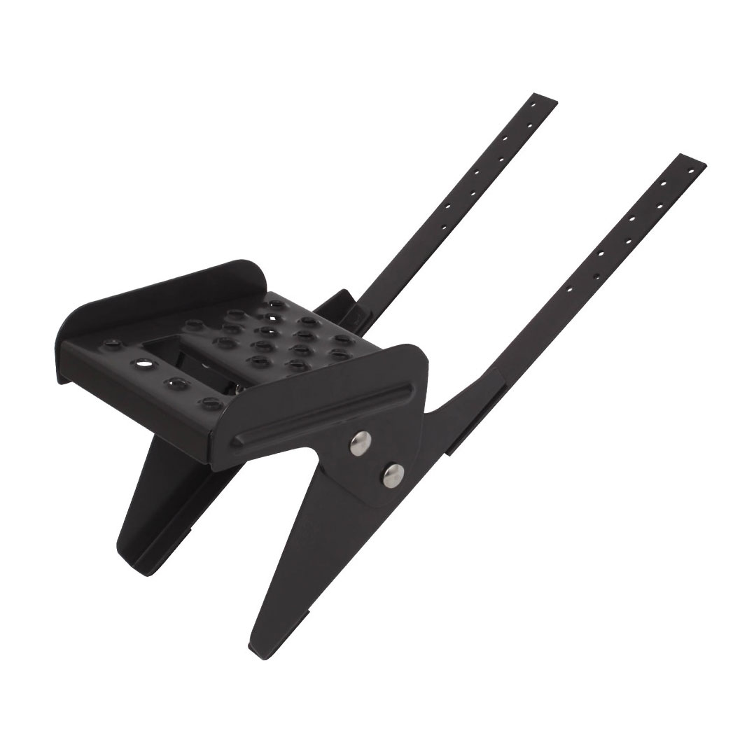 Einzeltritt-Set 18x20cm, Schraub-Montage, anthrazit