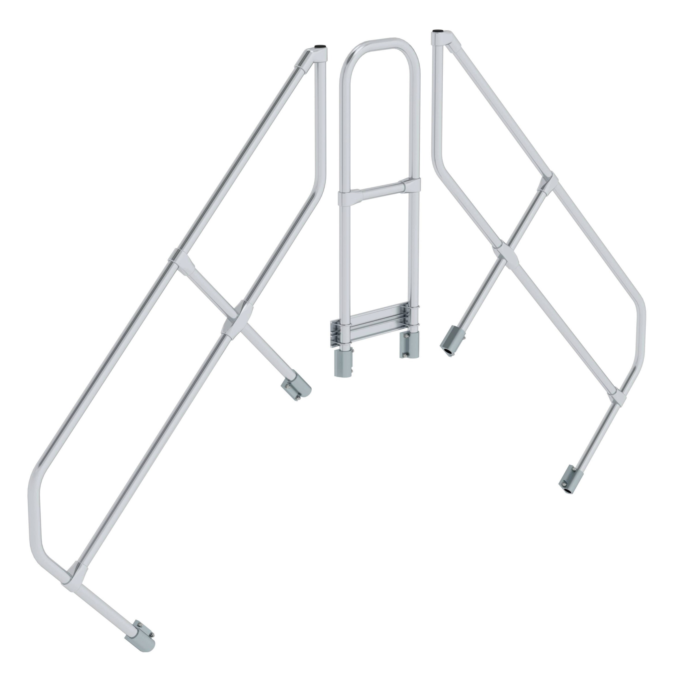 MUNK Handlauf für Überstieg 45°, 5 Stufen