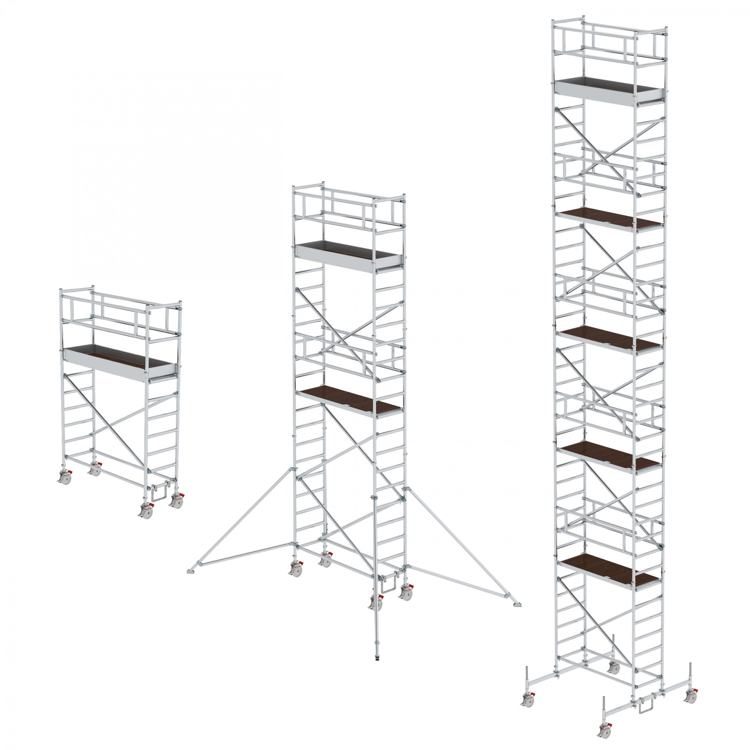 MUNK Rollgerüst mit Doppelplattform
