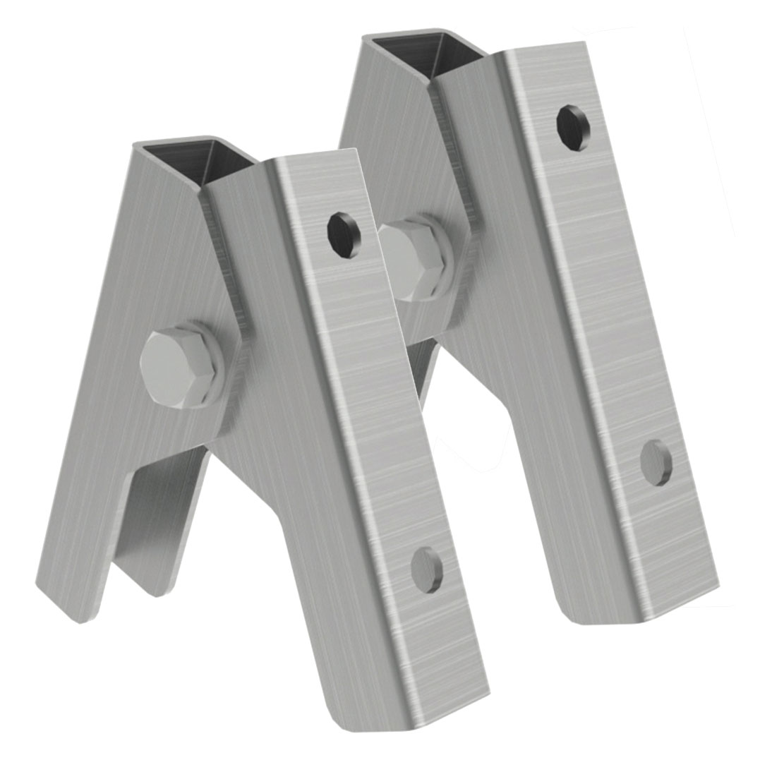 MUNK Scharnier für Aluminium-Sprossen-Stehleitern