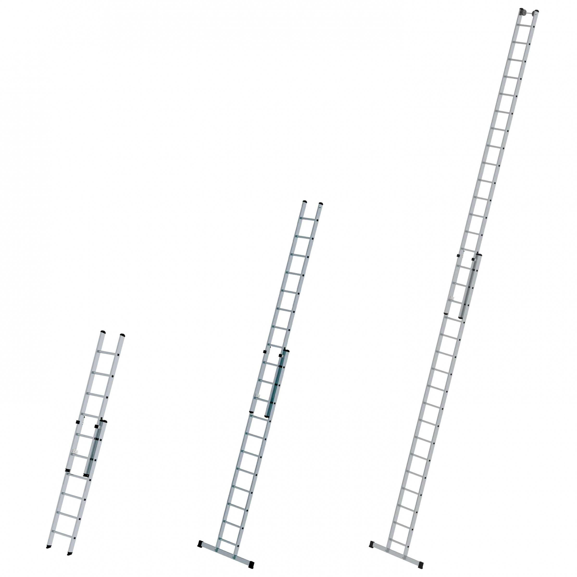 MUNK Schiebeleiter 2-teilig