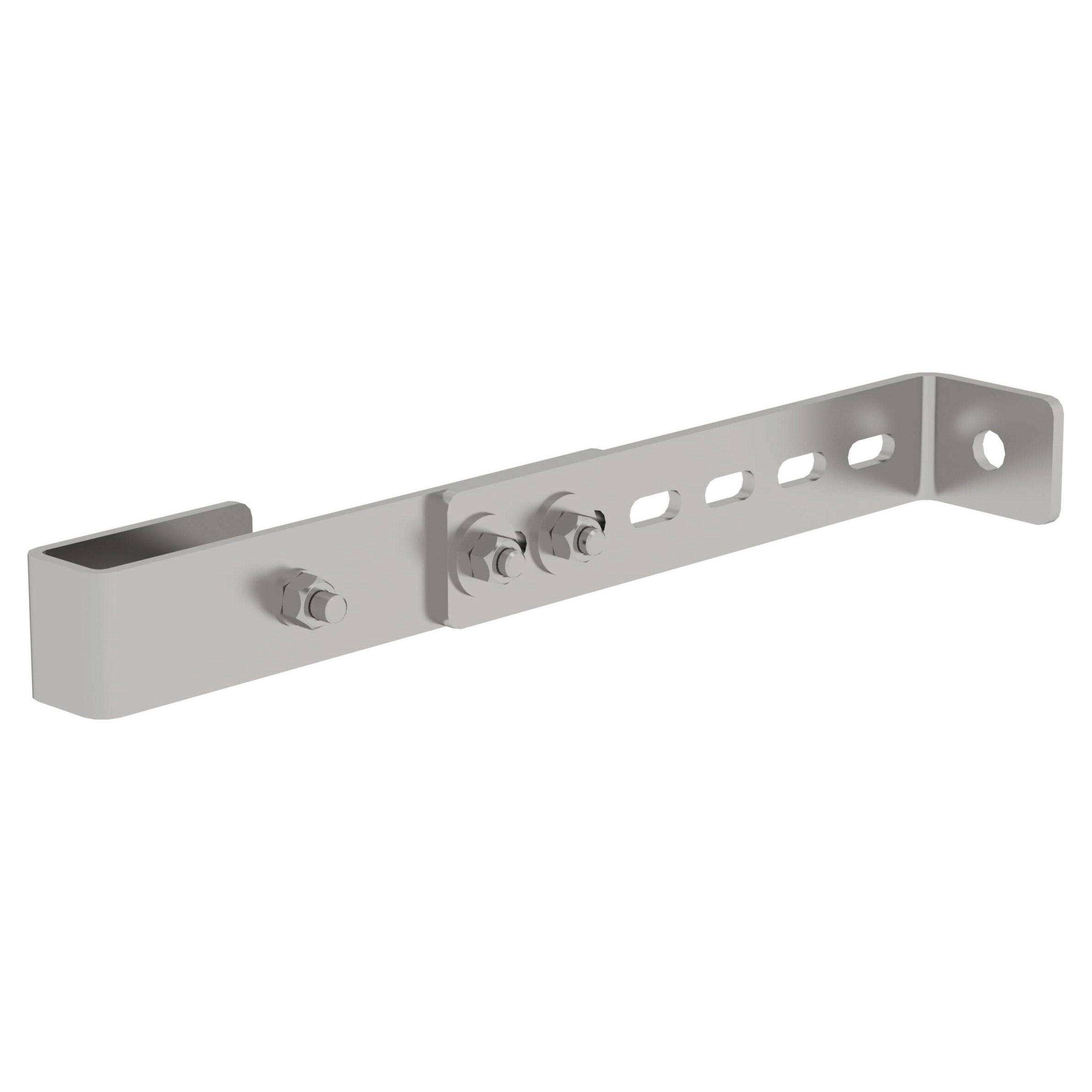 MUNK Wandhalter für Schachtleitern verstellbar 150-300mm Edelstahl 1 Stück