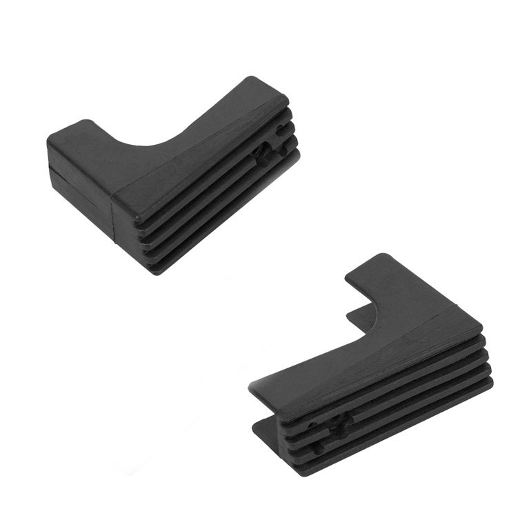 Hailo Leiterfüße für Klapptritte 35x20mm für Stützholme rechts und links 2er Set