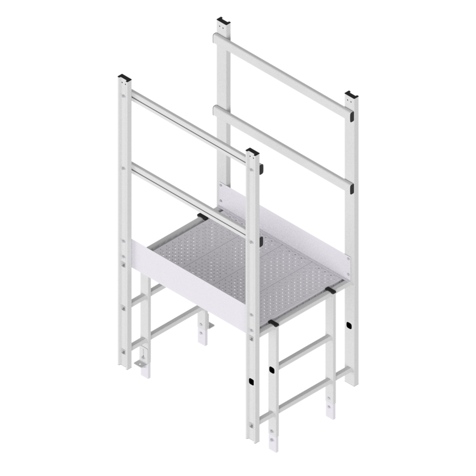 Hymer Ausstieg breit mit Übergang R13 Alu 0,72-1,18m Länge