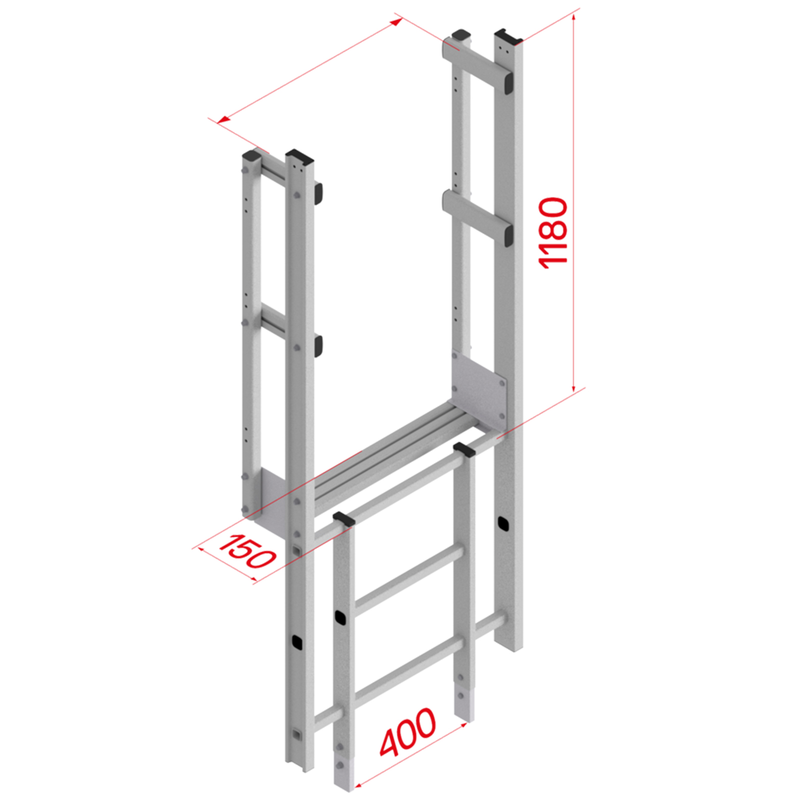 Hymer Ausstieg mit Tritt