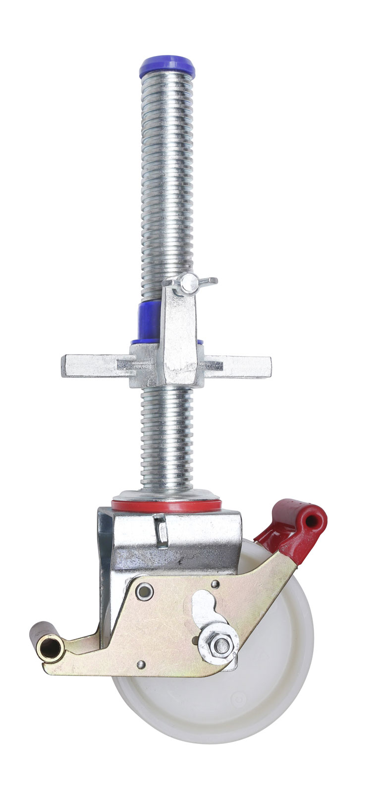 Hymer Einzelteil Gerüst Lenkrolle mit Spindel für Fahrgerüste mit Auslegern 200mm