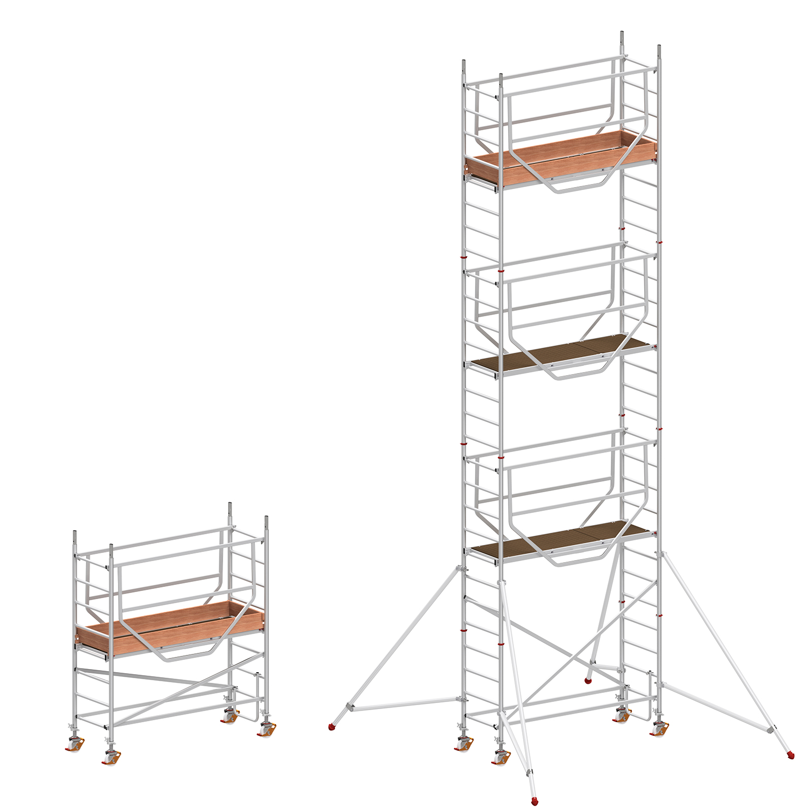 Hymer Fahrgerüst ADVANCED SAFE-T Bühnenlänge 2,08m