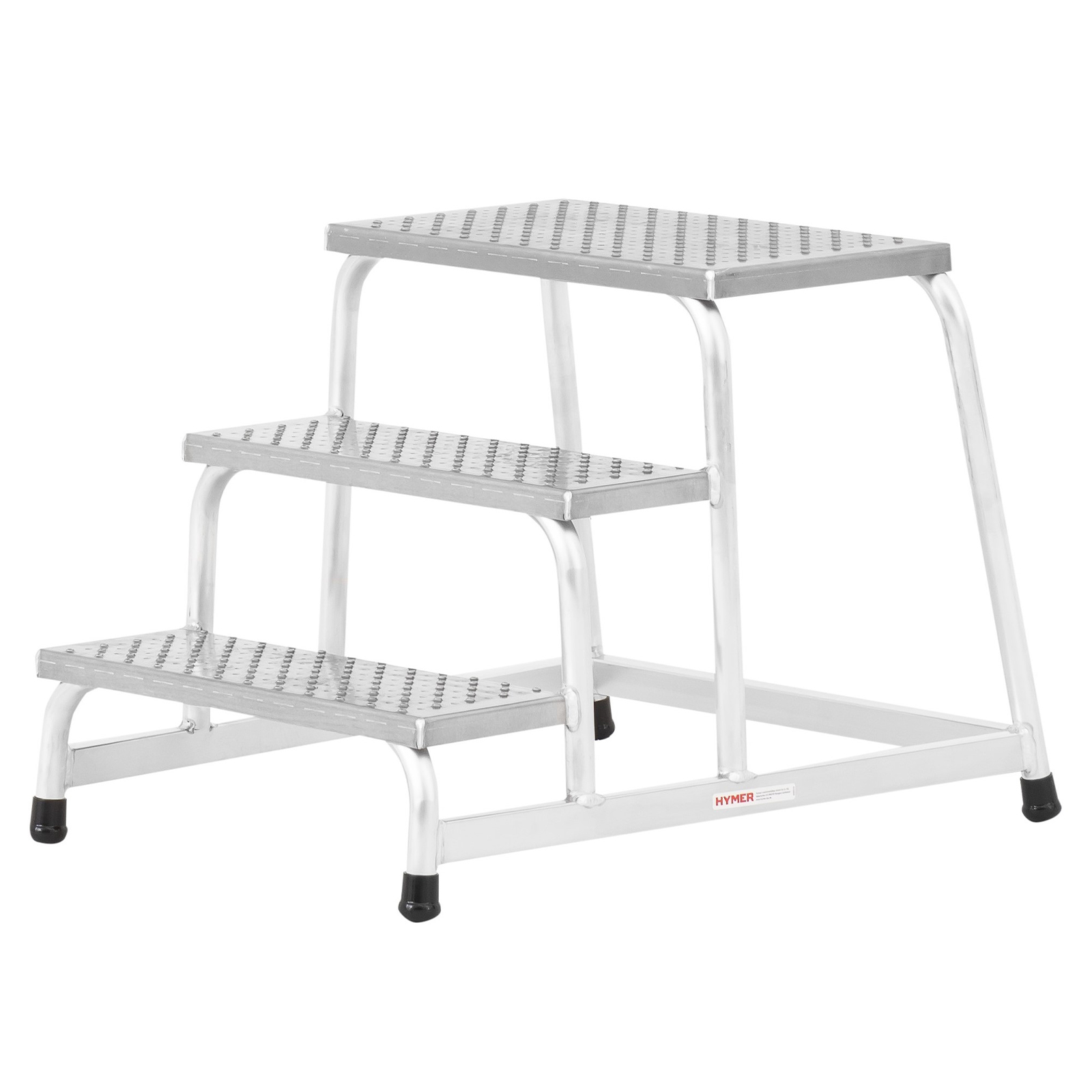 Hymer Maschinentritt Aluminium-Lochblech R13 3 Stufen