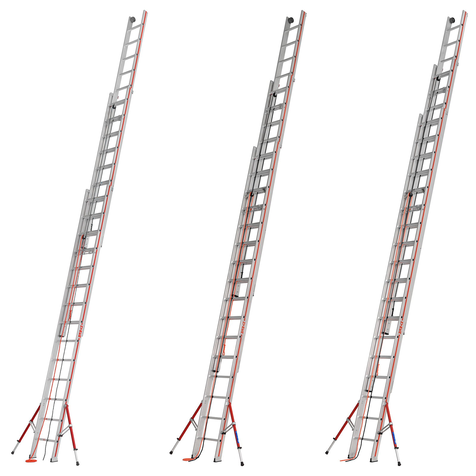 Hymer Seilzugleiter klappbarer Teleskopausleger 3-teilig