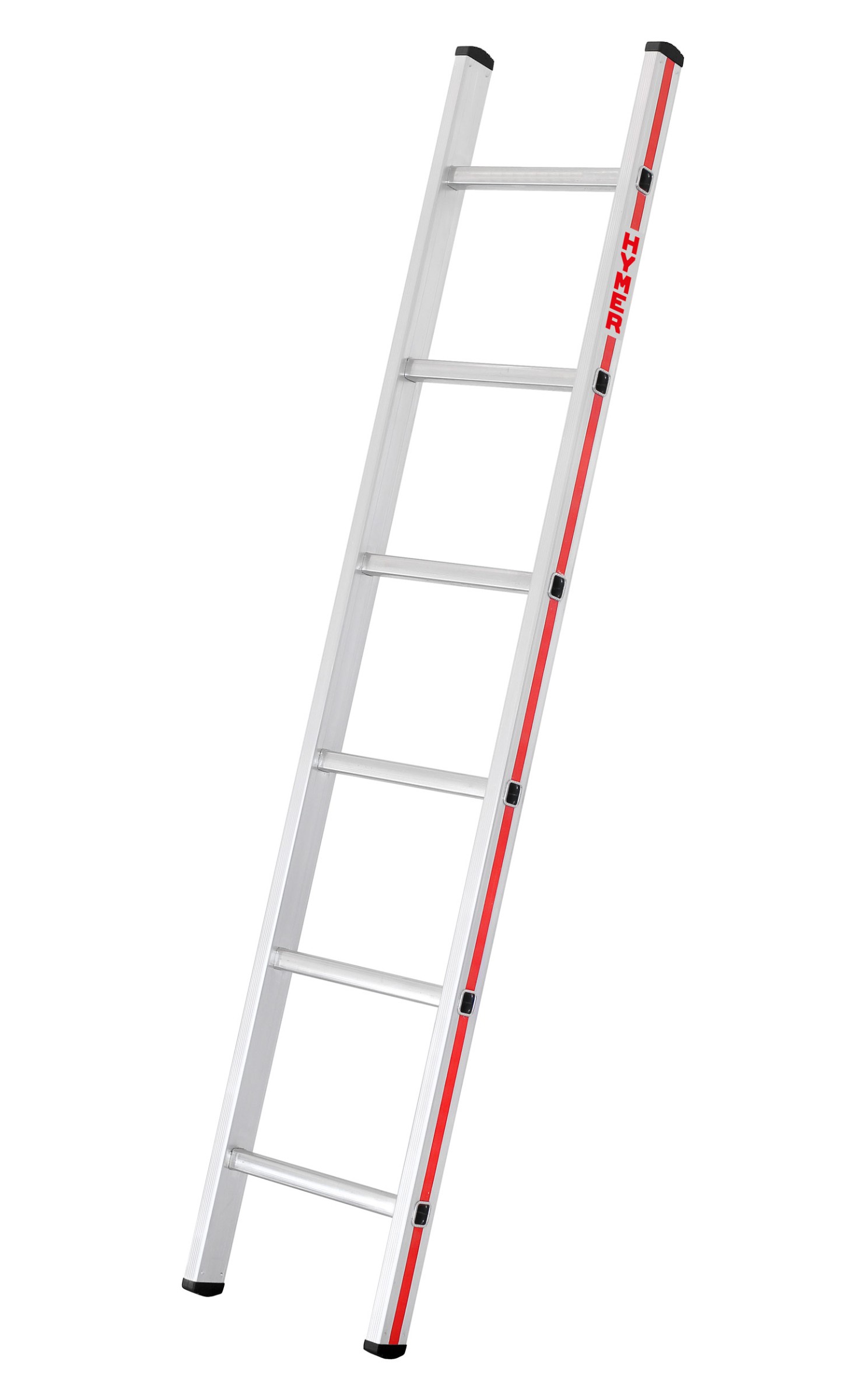 Hymer Sprossenanlegeleiter mit Walzprofil 6 Sprossen