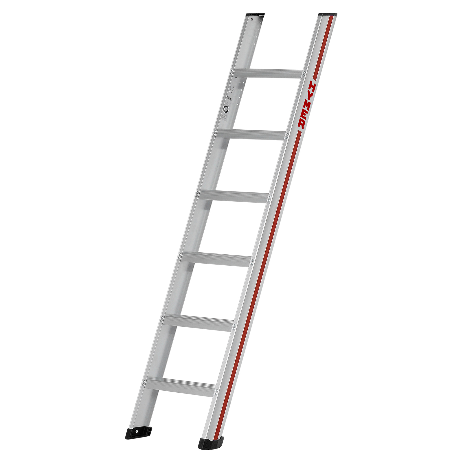 Hymer Stufenanlegeleiter mit 8-fach vollvernieteter Stufen 6 Stufen