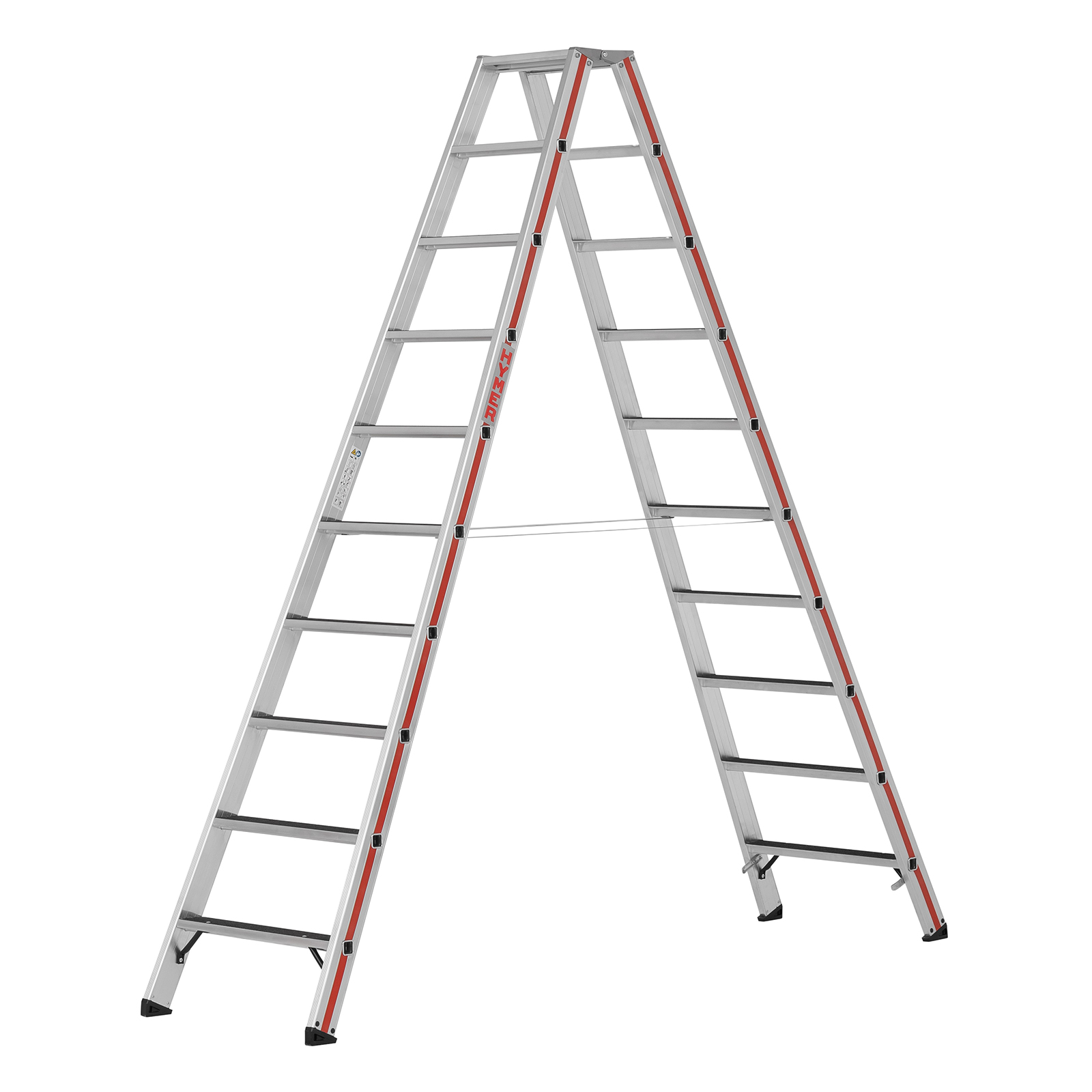 Hymer Stufenstehleiter R13 2x10 Stufen