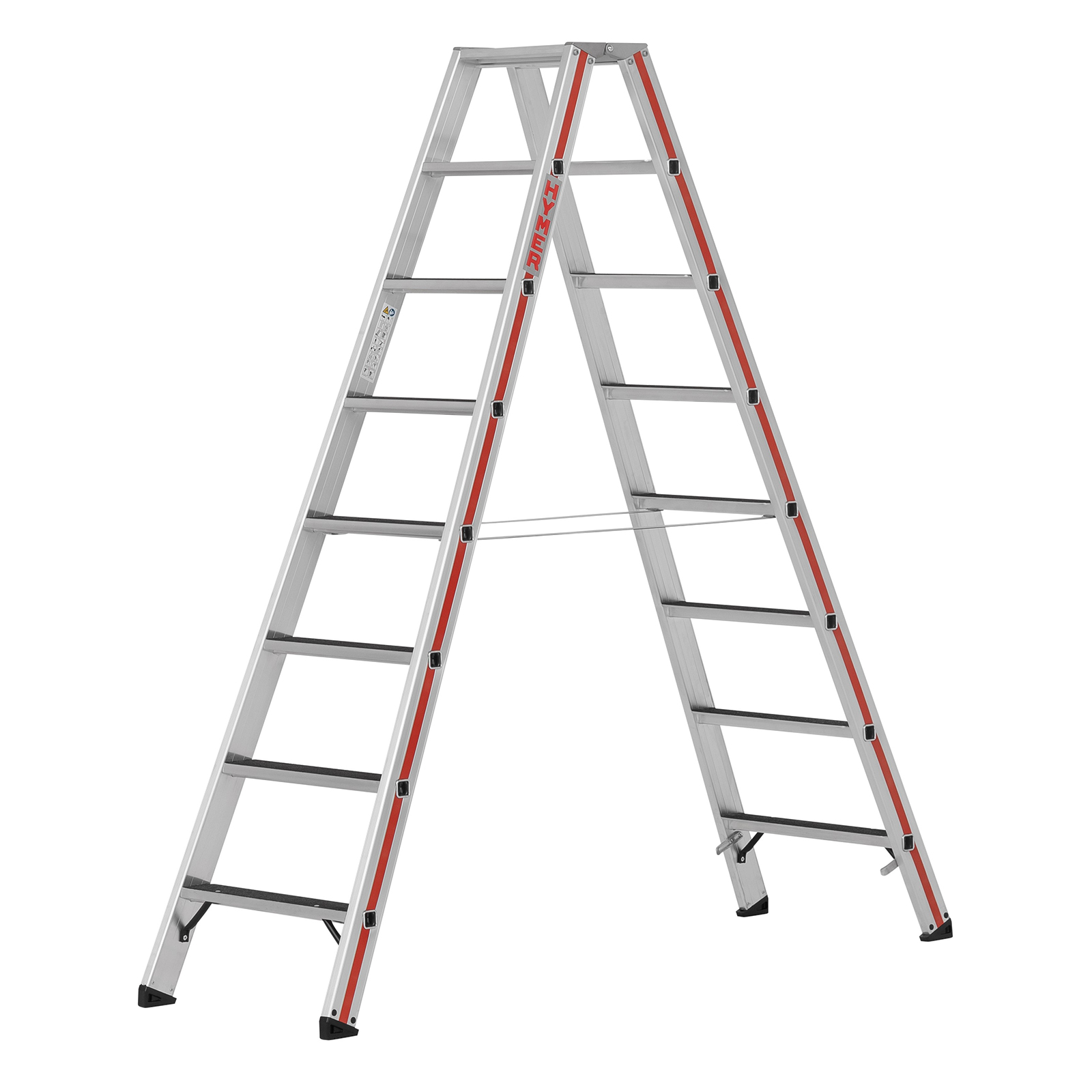 Hymer Stufenstehleiter R13 2x8 Stufen