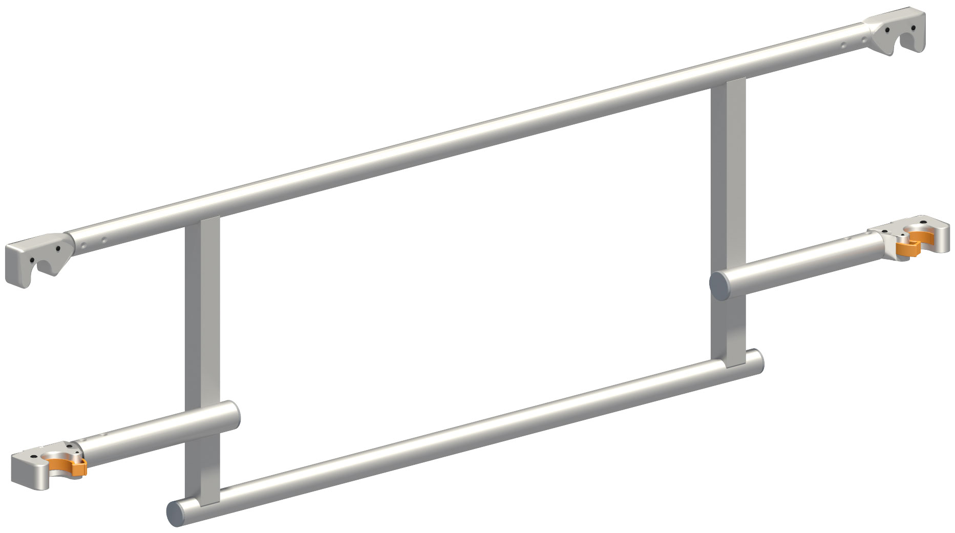 Layher Doppelgeländer für Fahrgerüste 1,80m