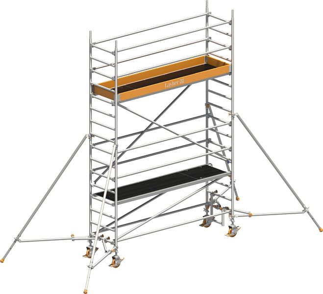 Layher Rollgerüst Uni Standard P2 mit Gerüststützen 5,20m AH