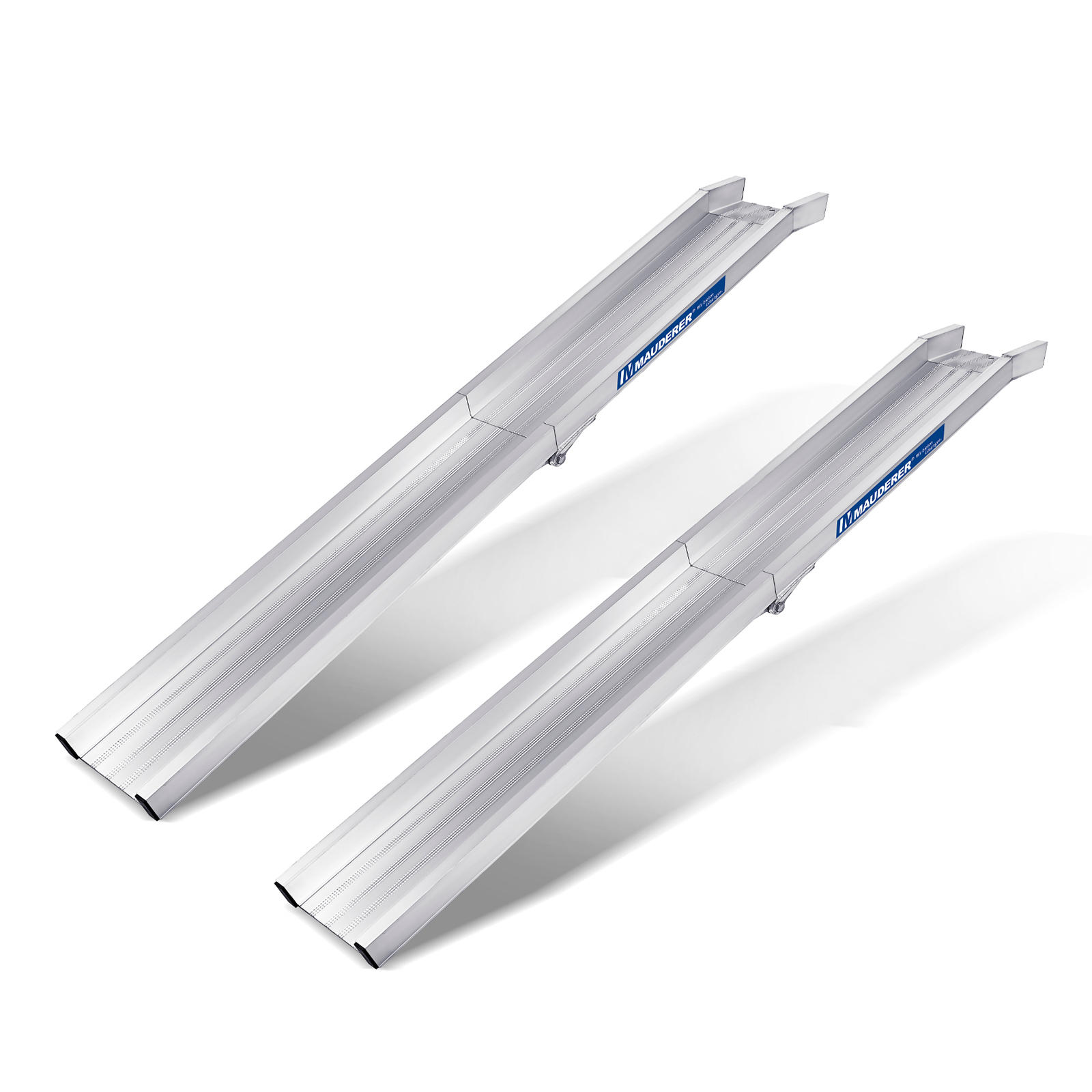Mauderer Verladetechnik SuperLeicht-Schiene AK mit Rand Klappbar 2 Stück 150-350cm Länge