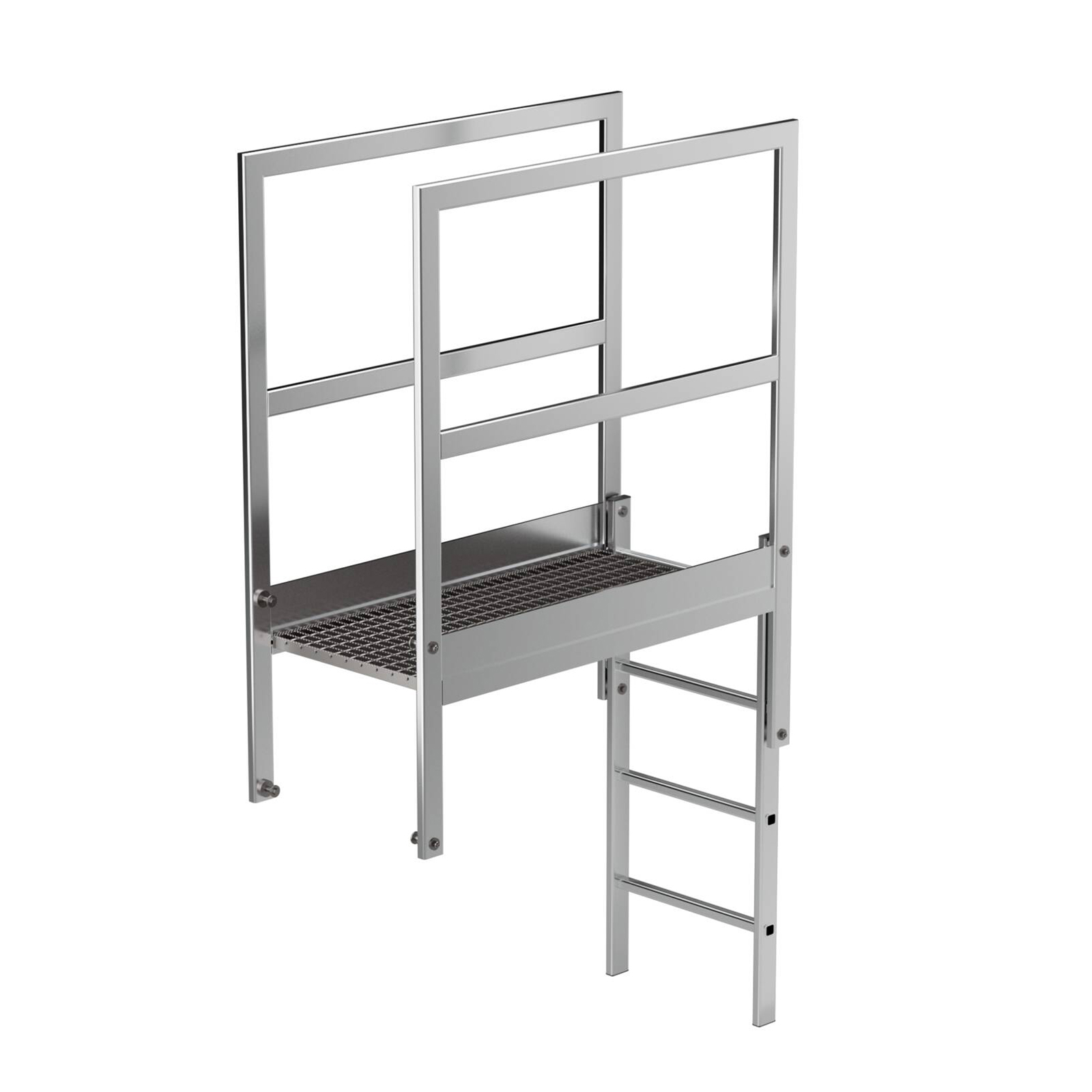 MUNK Attika-Überstieg in Sonderlängen Aluminium 1200mm