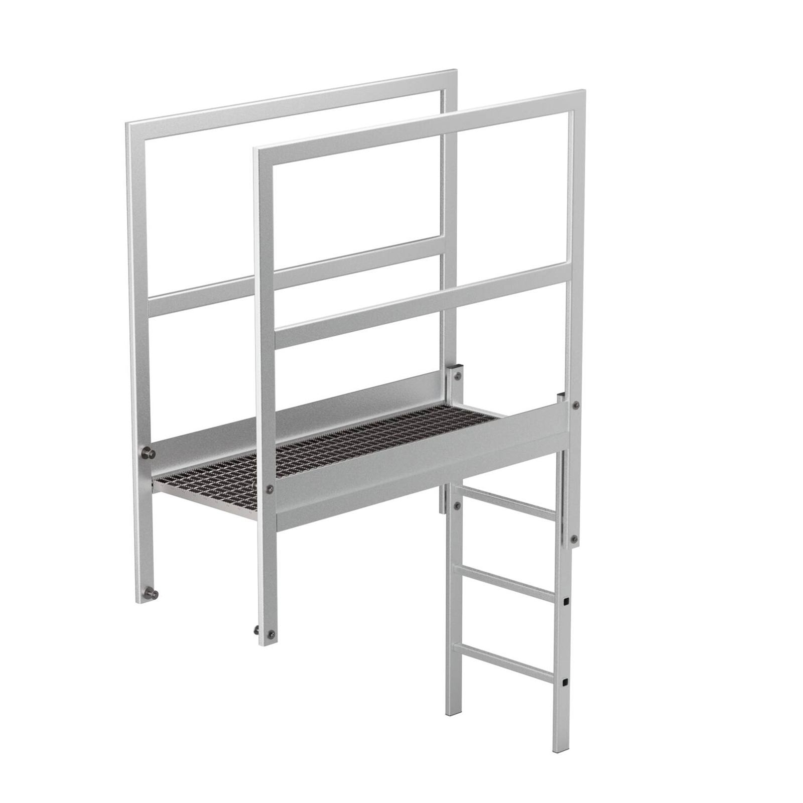 MUNK Attika-Überstieg in Sonderlängen Aluminium eloxiert 1400mm