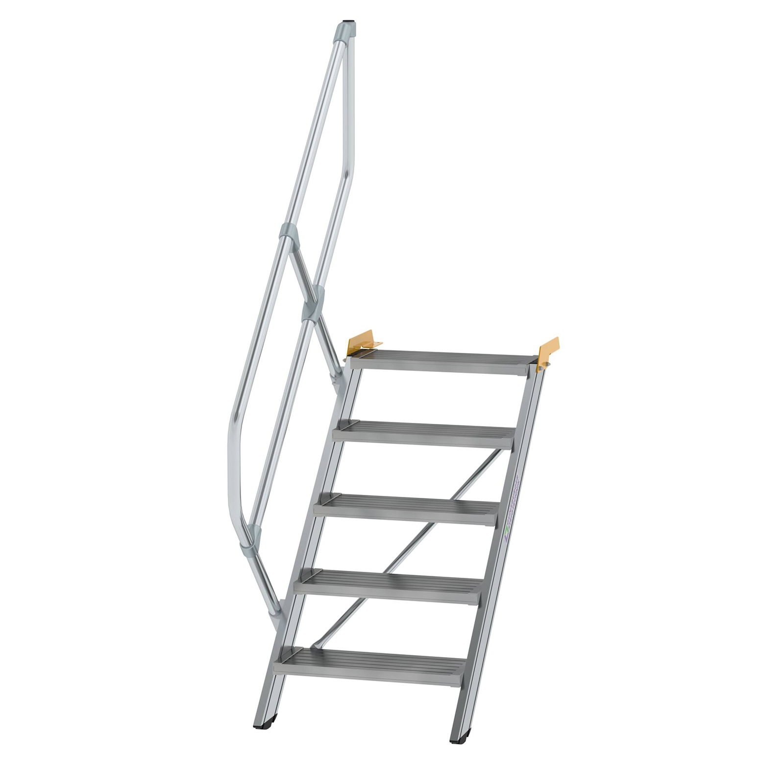 MUNK Treppe 45°  inkl. einen Handlauf, 600mm Stufenbreite, 5 Stufen