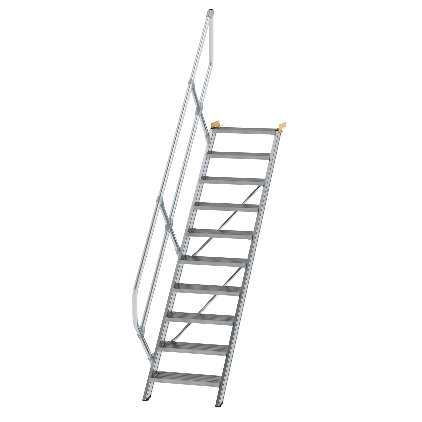 MUNK Treppe 45°  inkl. einen Handlauf, 600mm Stufenbreite, 10 Stufen