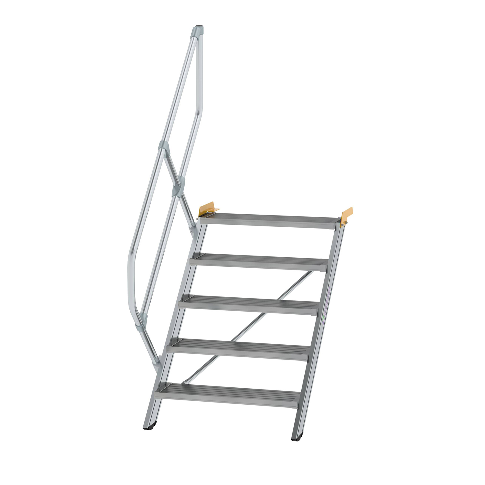 MUNK Treppe 45°  inkl. einen Handlauf, 800mm Stufenbreite, 5 Stufen
