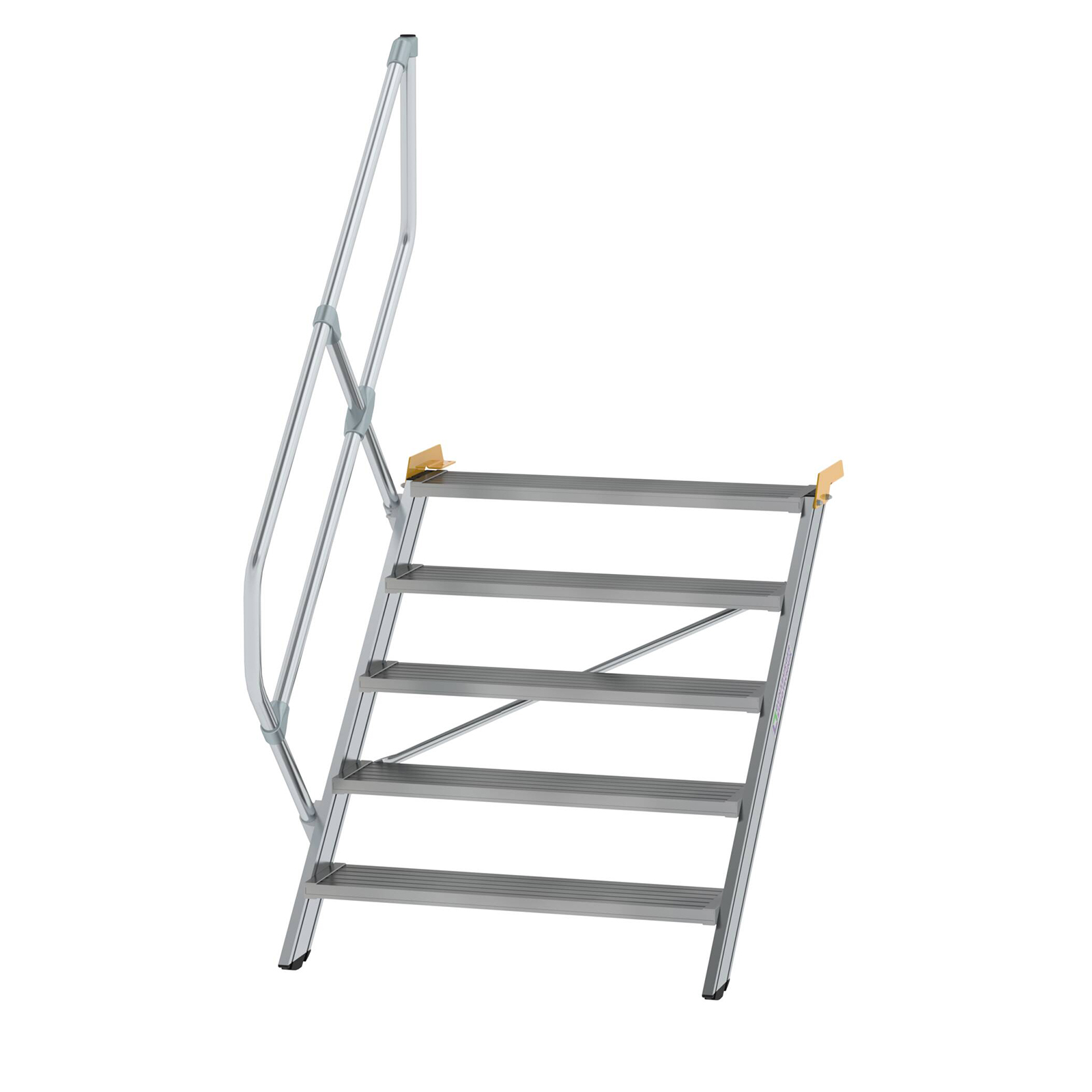 MUNK Treppe 45°  inkl. einen Handlauf, 1000mm Stufenbreite, 5 Stufen