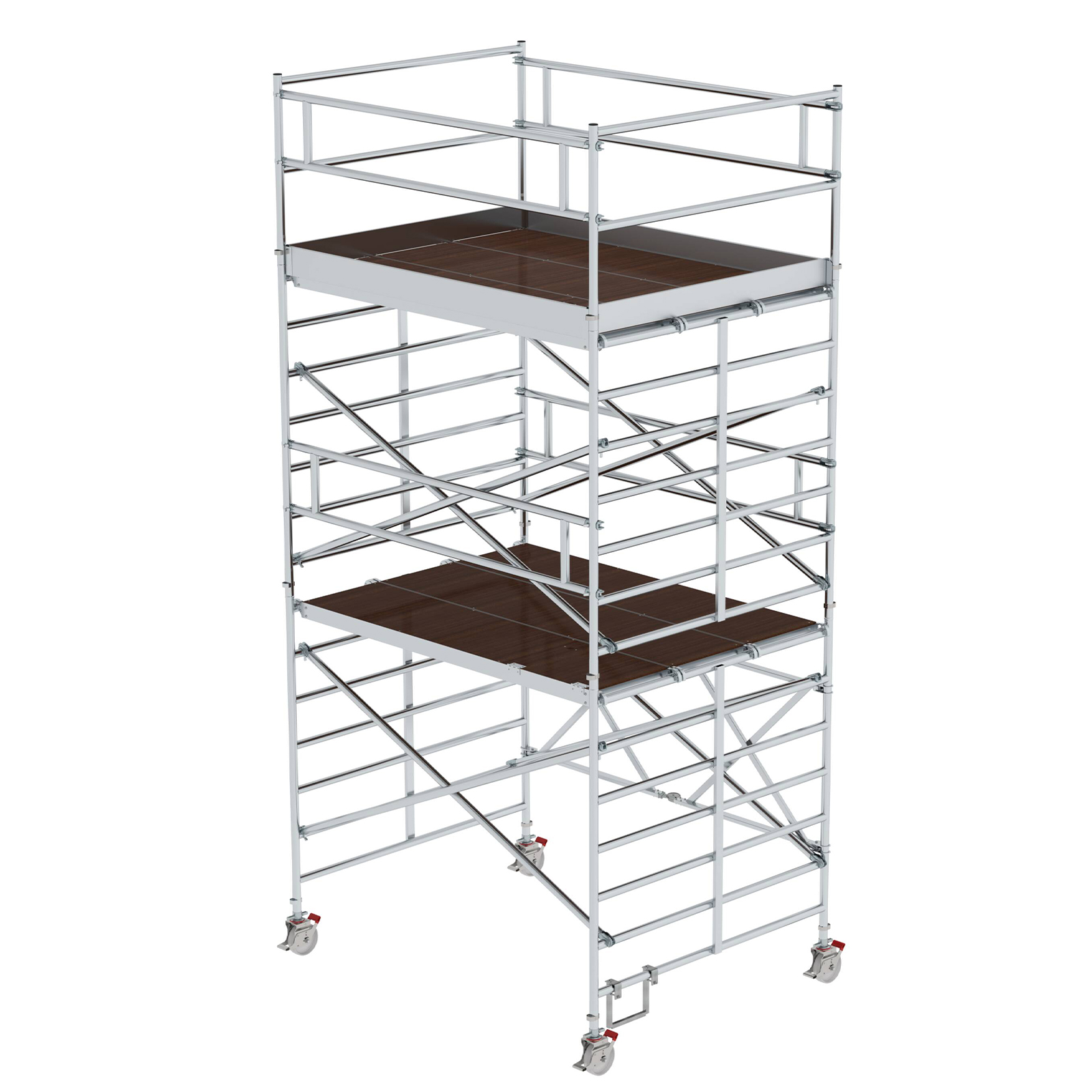 MUNK Klappgerüst mit Dreifach-Plattform 6,40m AH