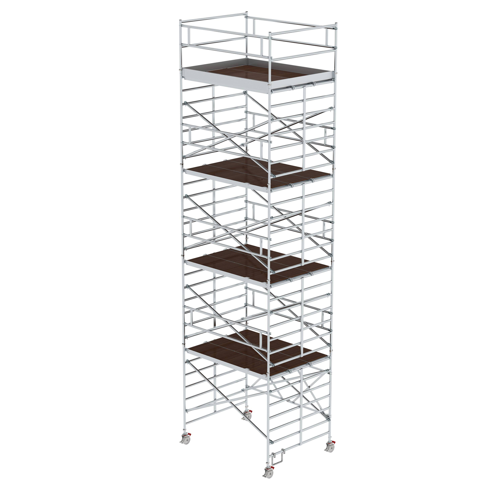 MUNK Klappgerüst mit Dreifach-Plattform 10,40m AH