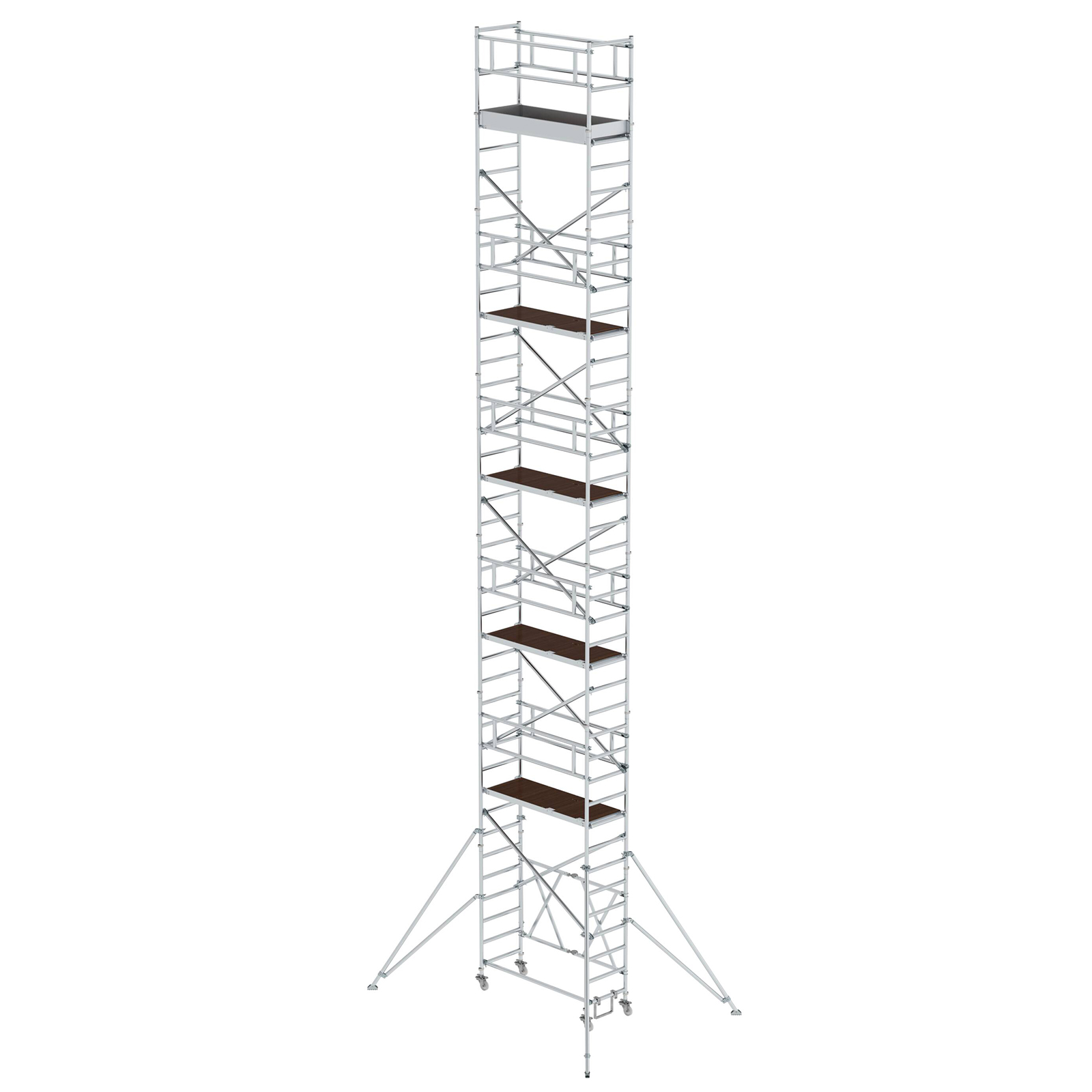 MUNK Klappgerüst 0,75x1,80m Plattform, 12,80m Arbeitshöhe