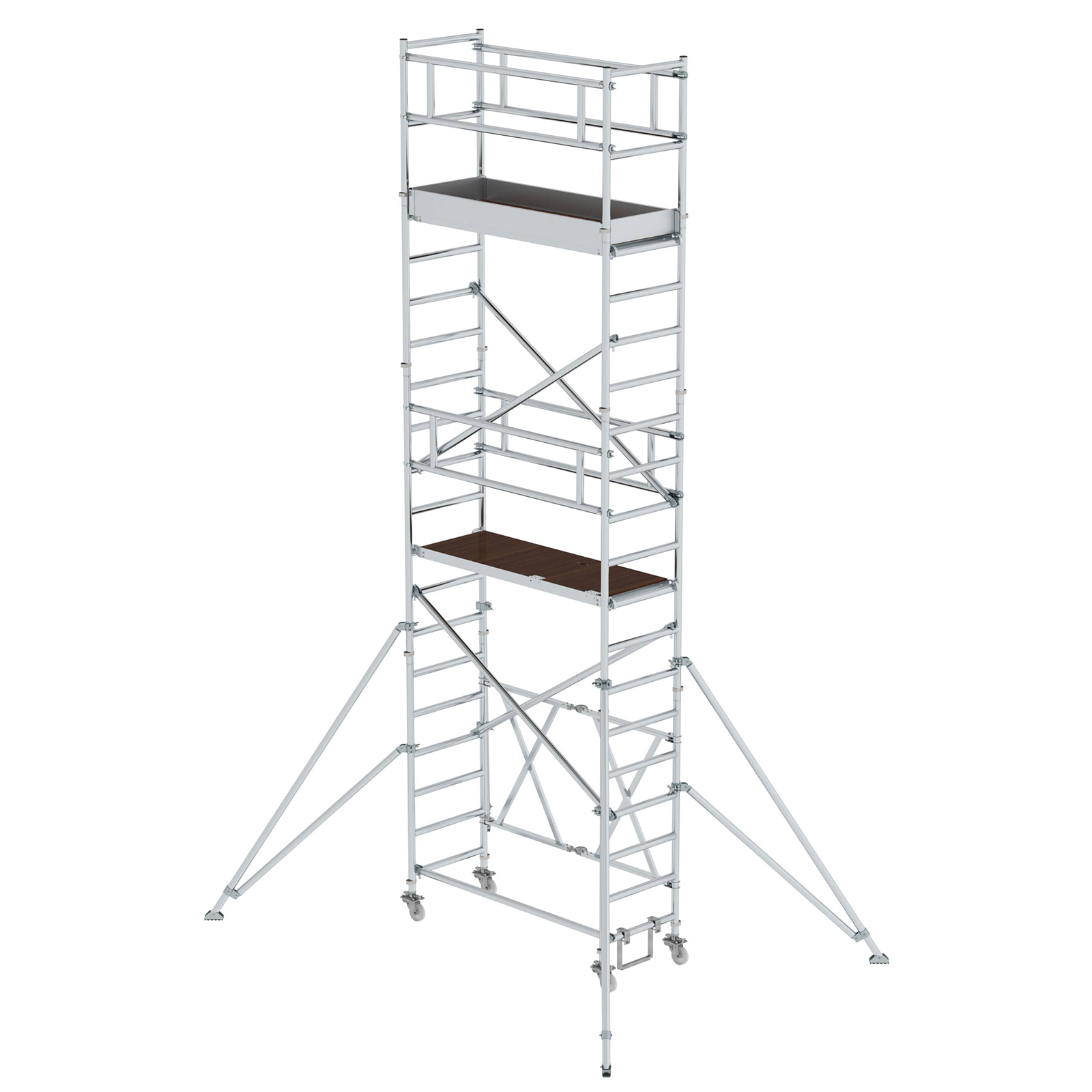 MUNK Klappgerüst 0,75x1,80m Plattform, 6,80m Arbeitshöhe