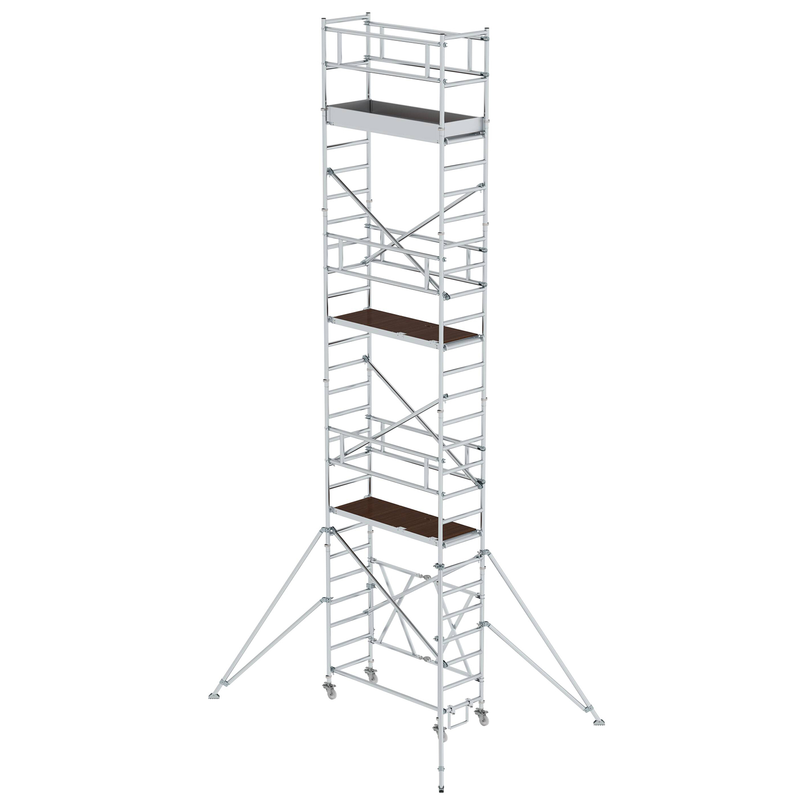 MUNK Klappgerüst 0,75x1,80m Plattform, 8,80m Arbeitshöhe