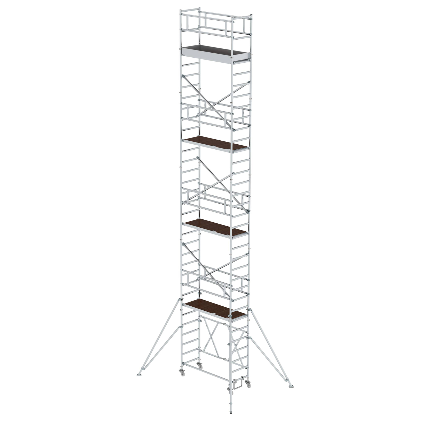 MUNK Klappgerüst 0,75x1,80m Plattform, 10,80m Arbeitshöhe