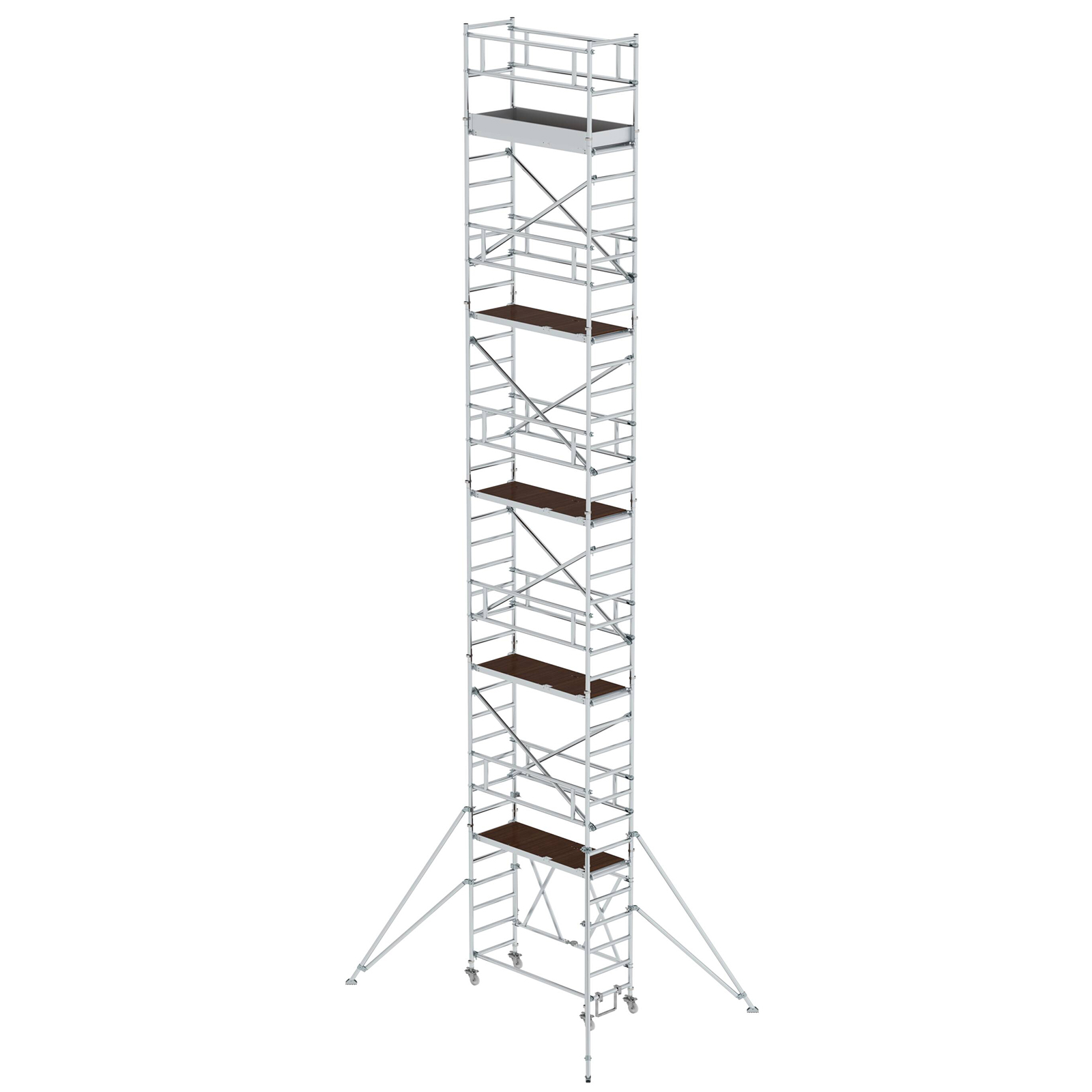 MUNK Klappgerüst 0,75x1,80m Plattform, 11,80m Arbeitshöhe