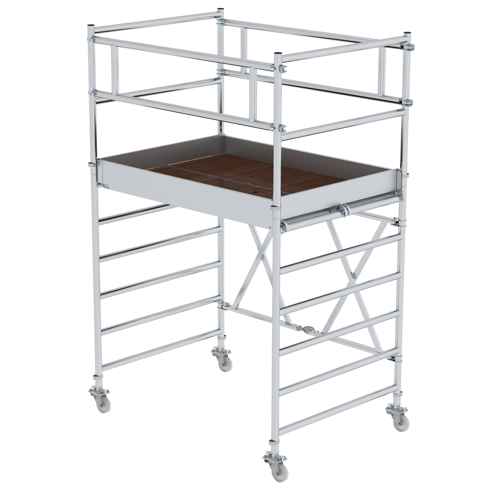 MUNK Klappgerüst 1,35x1,80m Plattform, 3,80m Arbeitshöhe