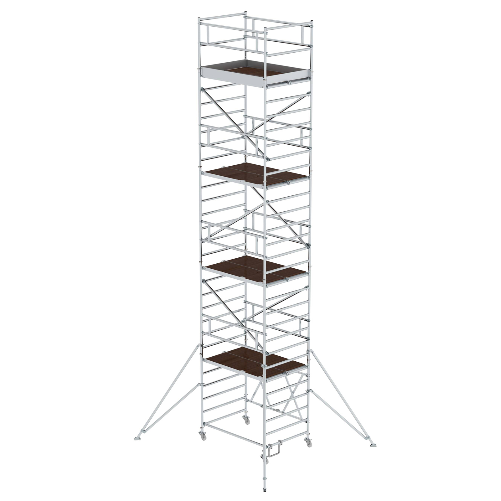 MUNK Klappgerüst 1,35x1,80m Plattform, 9,80m Arbeitshöhe