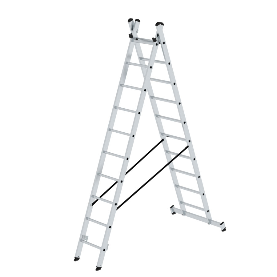 MUNK Mehrzweckleiter 2-teilig 2x10 Sprossen