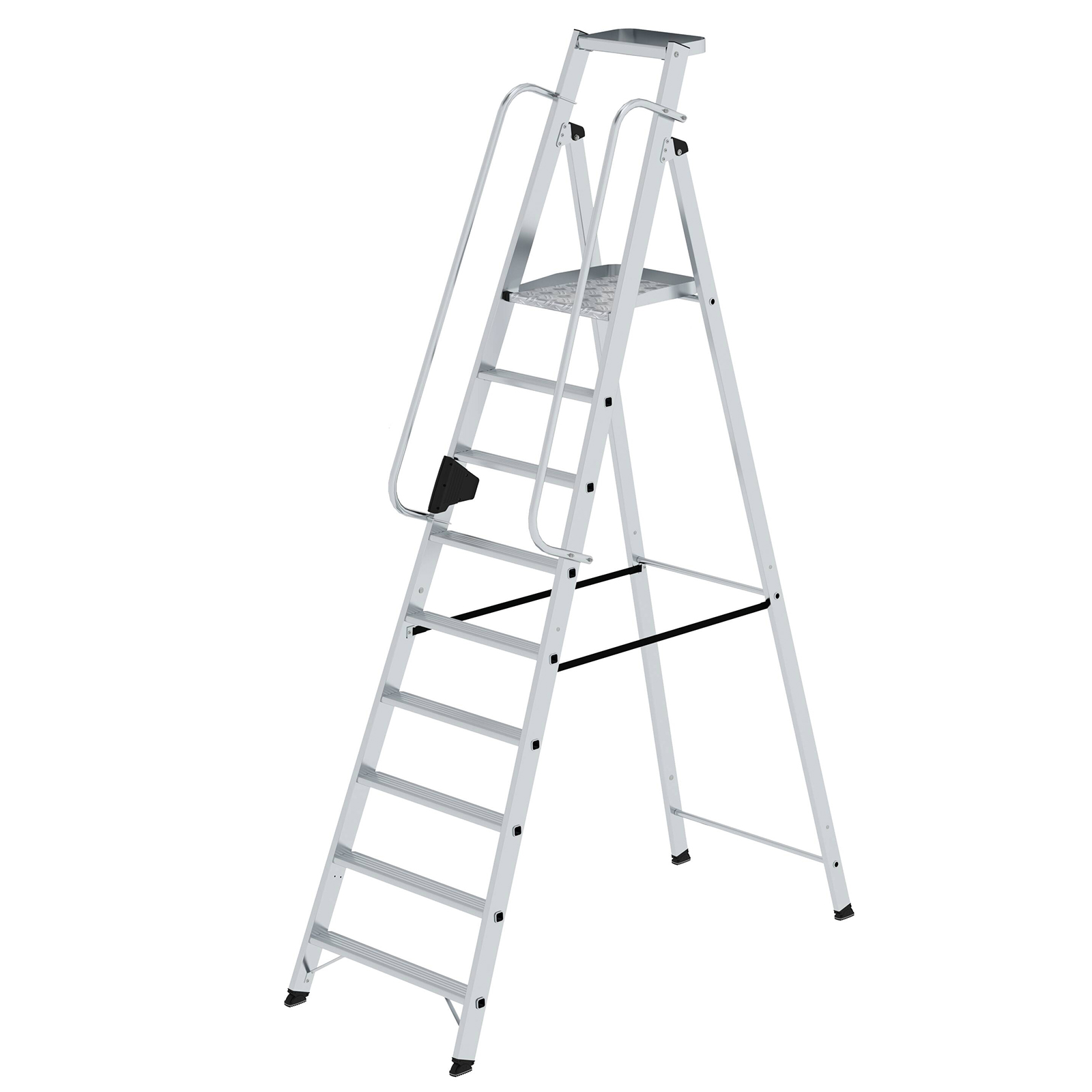 MUNK Aluminium-Stehleiter 9 Stufen