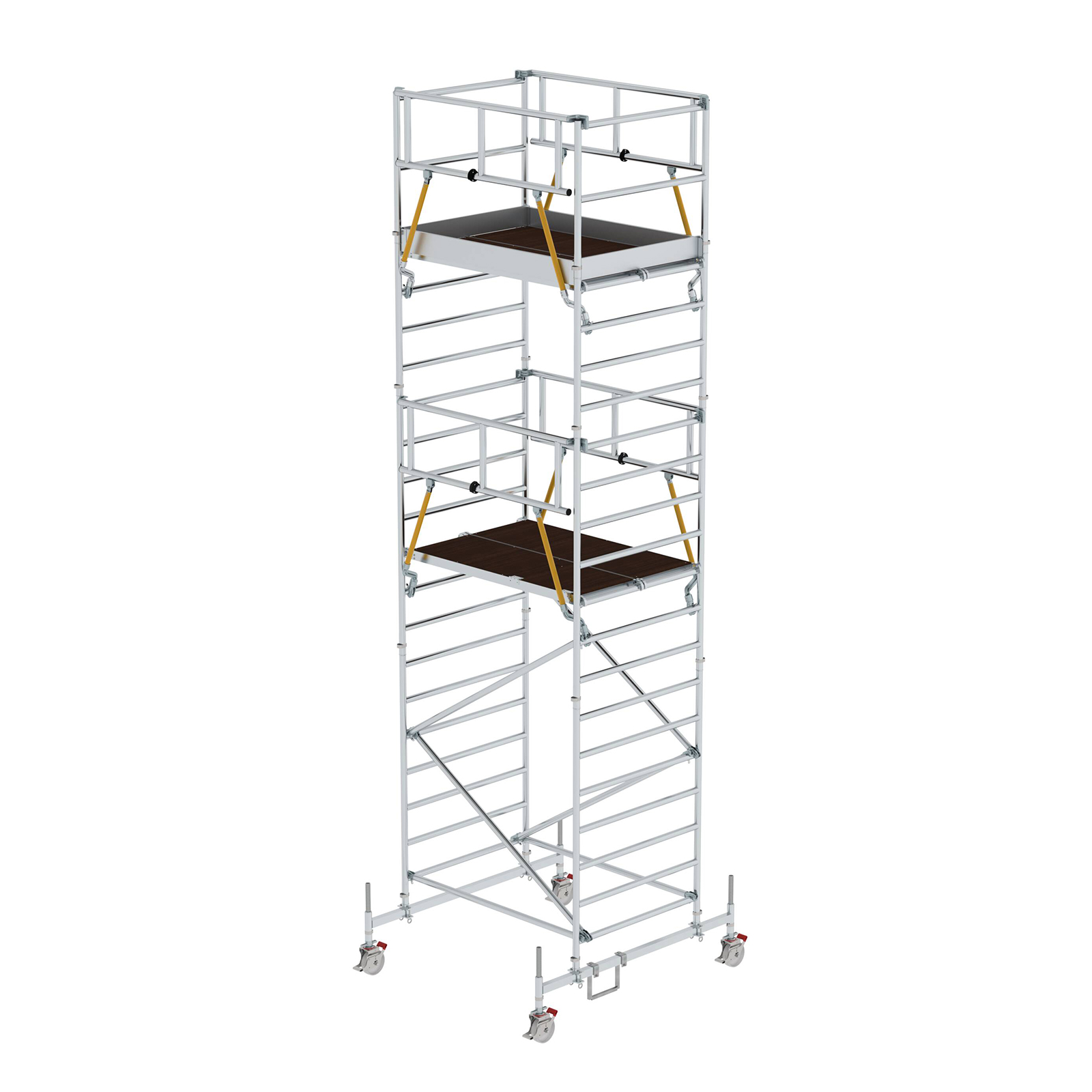 MUNK Rollgerüst SG mit Doppelplattform 1,35x1,80m Plattform 7,78m AH