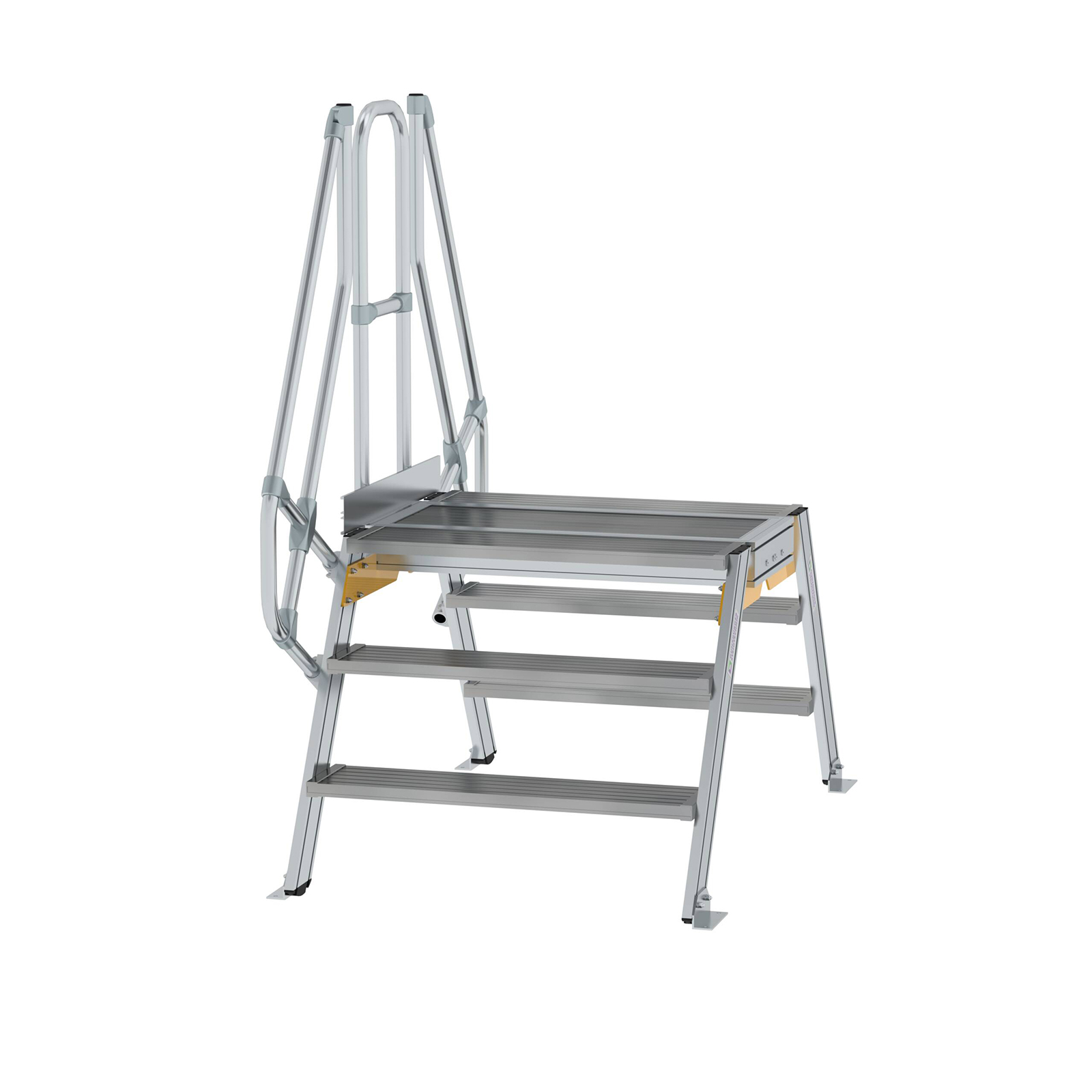 MUNK Überstieg 60° inkl. einen Handlauf, Stufenbreite 1000mm, 2x3 Stufen