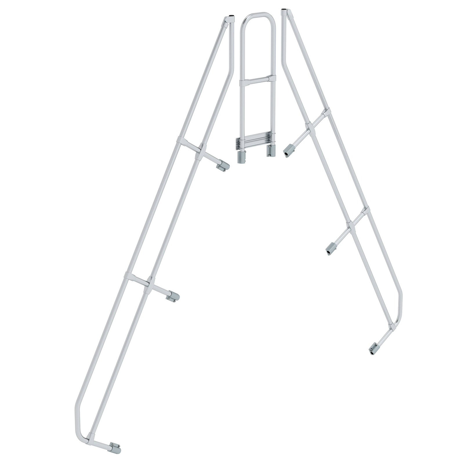 MUNK Handlauf für Überstieg 60°, 11  Stufen