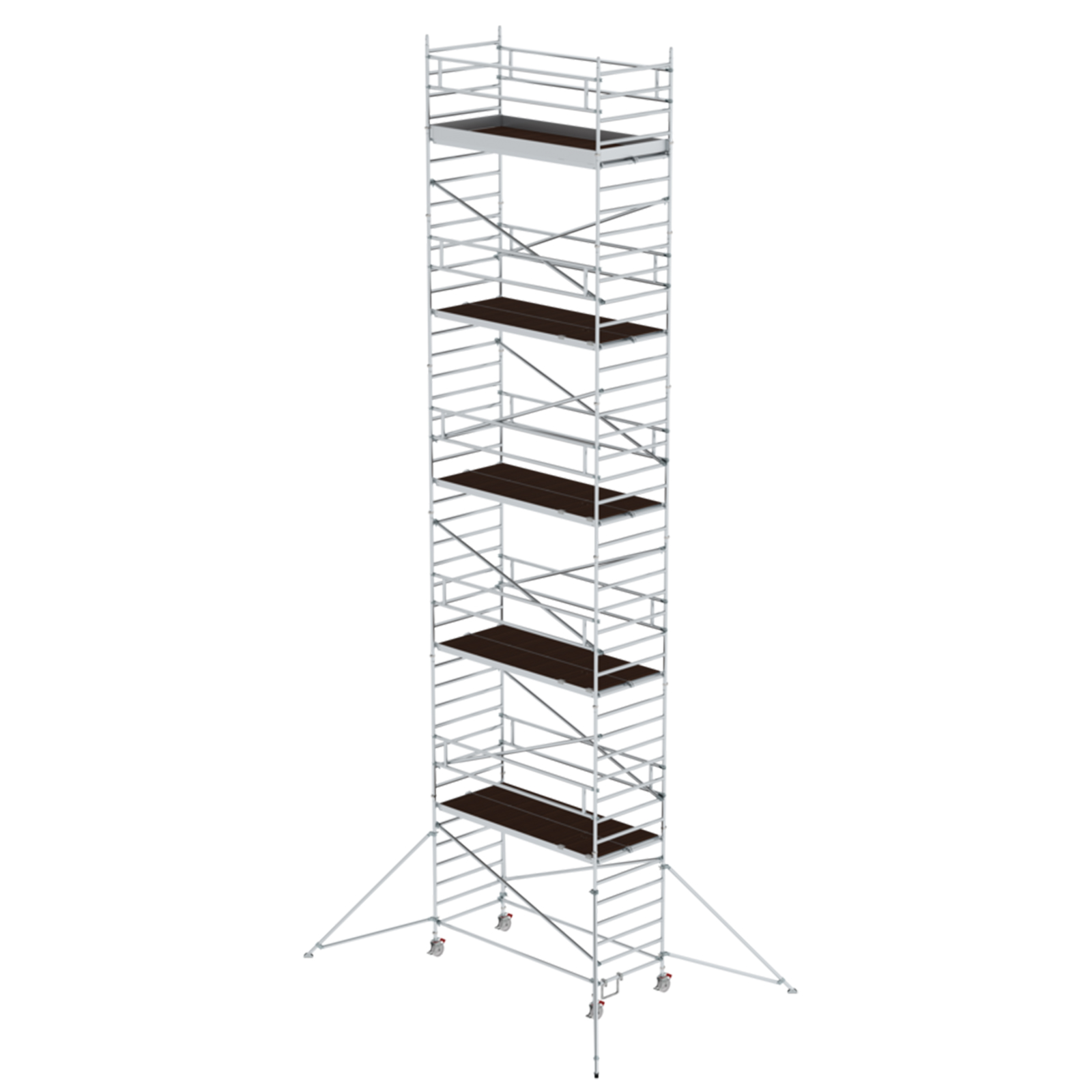 MUNK Rollgerüst mit Doppelplattform 3,00x1,80m Plattform 13,35m AH