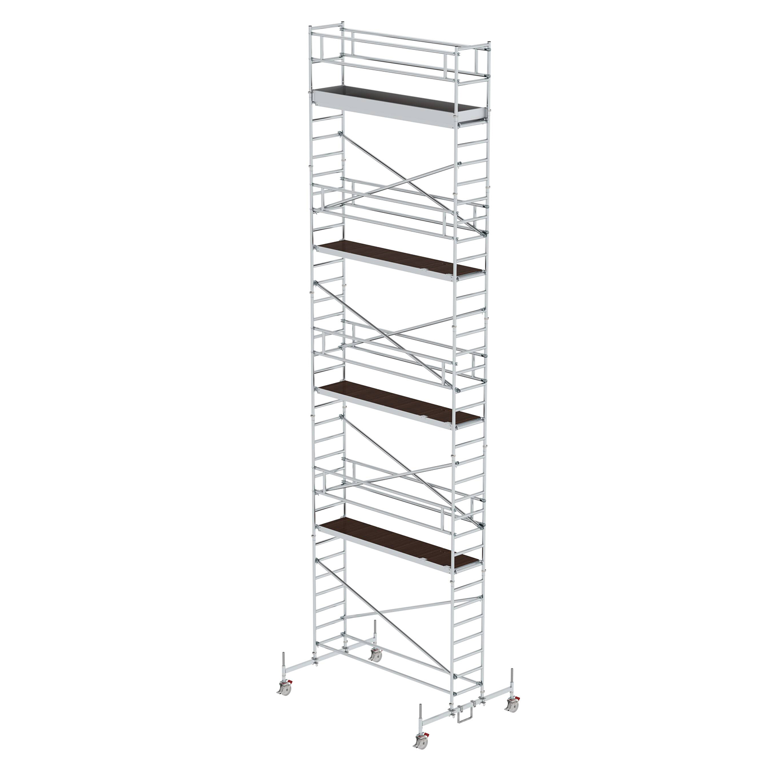 MUNK Rollgerüst mit Fahrbalken 0,75x3,00m Plattform 11,45m AH