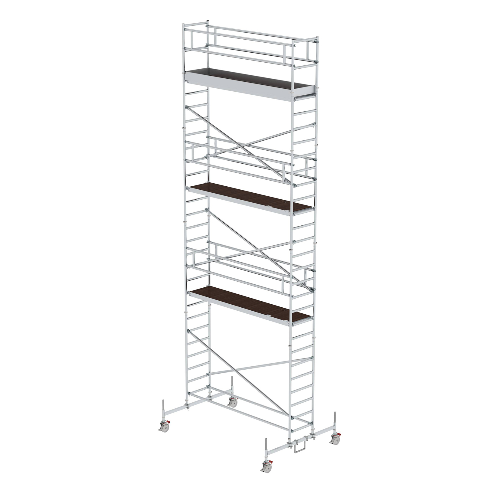 MUNK Rollgerüst mit Fahrbalken 0,75x3,00m Plattform 9,45m AH