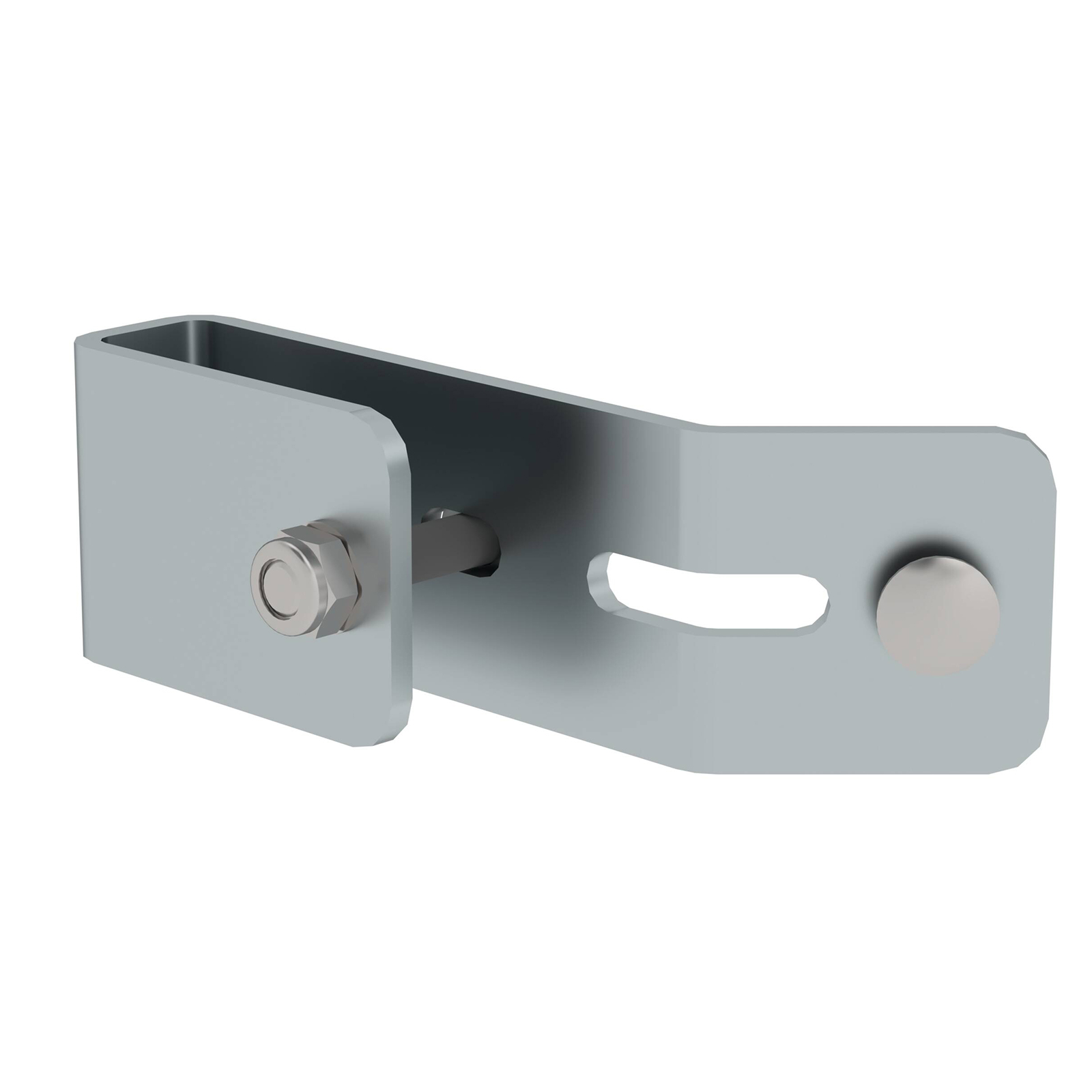 MUNK Schienenbefestigung 60x25mm Stahl verzinkt