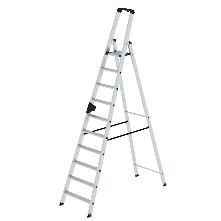 MUNK Stehleiter mit ergo-pad 10 Stufen