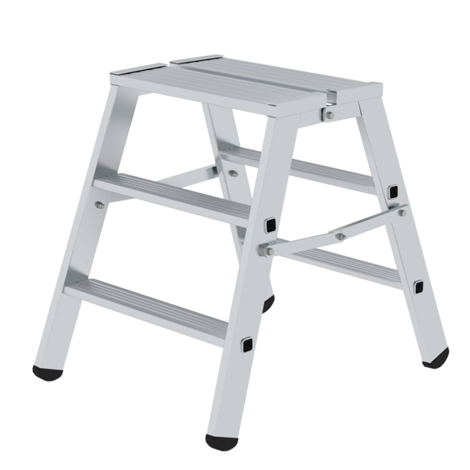 MUNK Stufen Stehpodest klappbar, bedseitig begehbar 2x3 Stufen