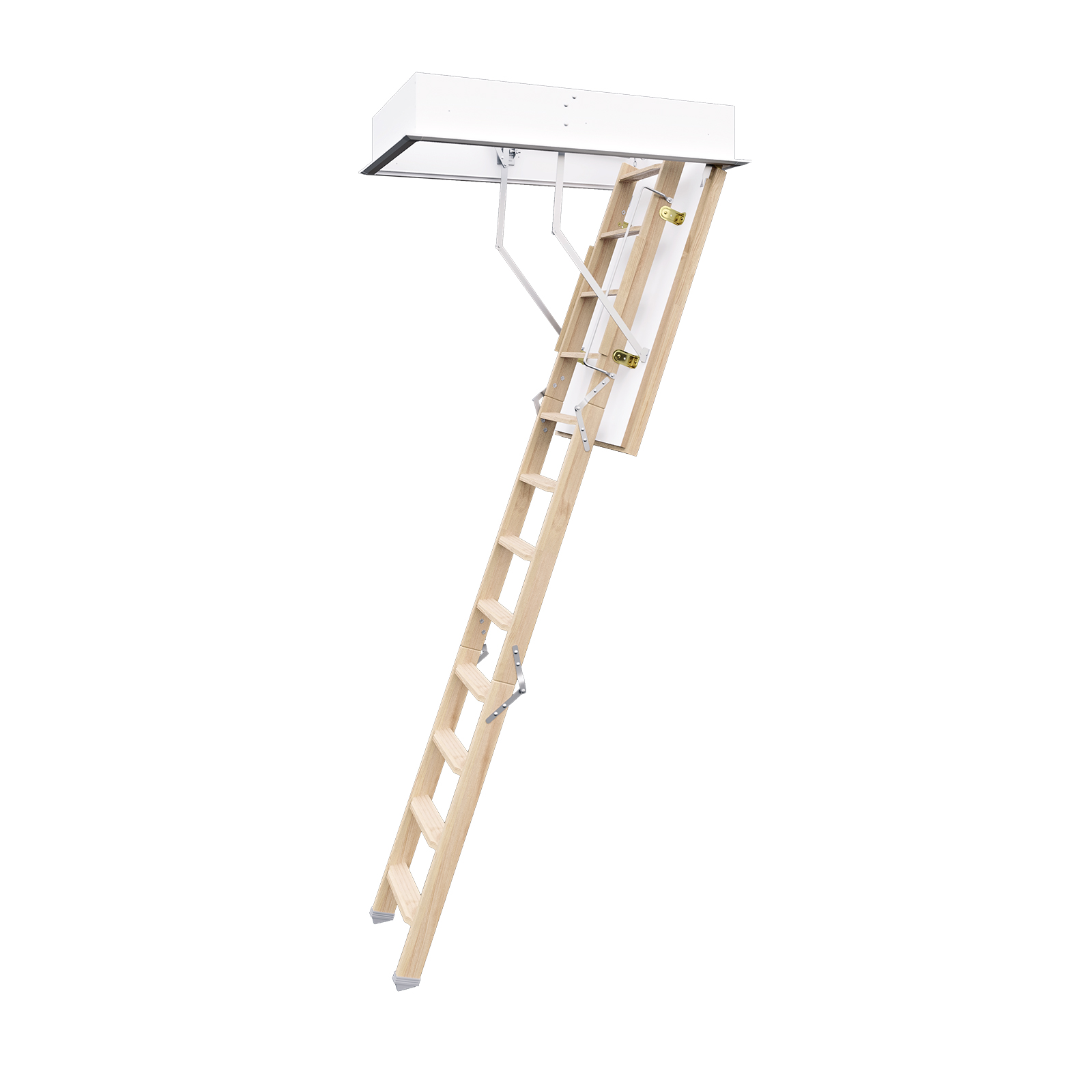 Roto Bodentreppe profiLine EI2 30 / EI2 30 Plus / EI2 60 3-teilig bis 288cm Raumhöhe