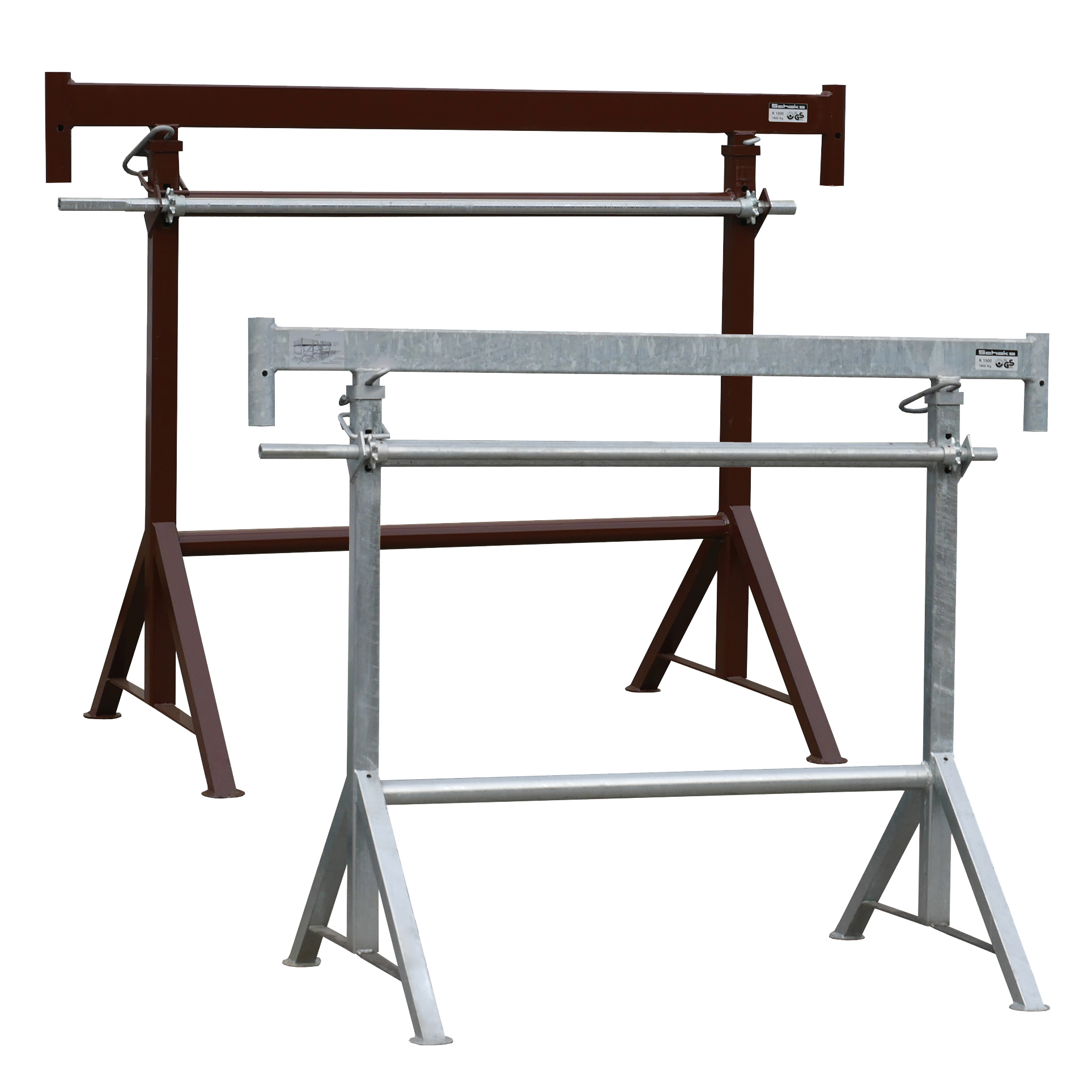 Schake Kurbel-Gerüstbock K1500, lackiert/verzinkt 1,20-1,95m
